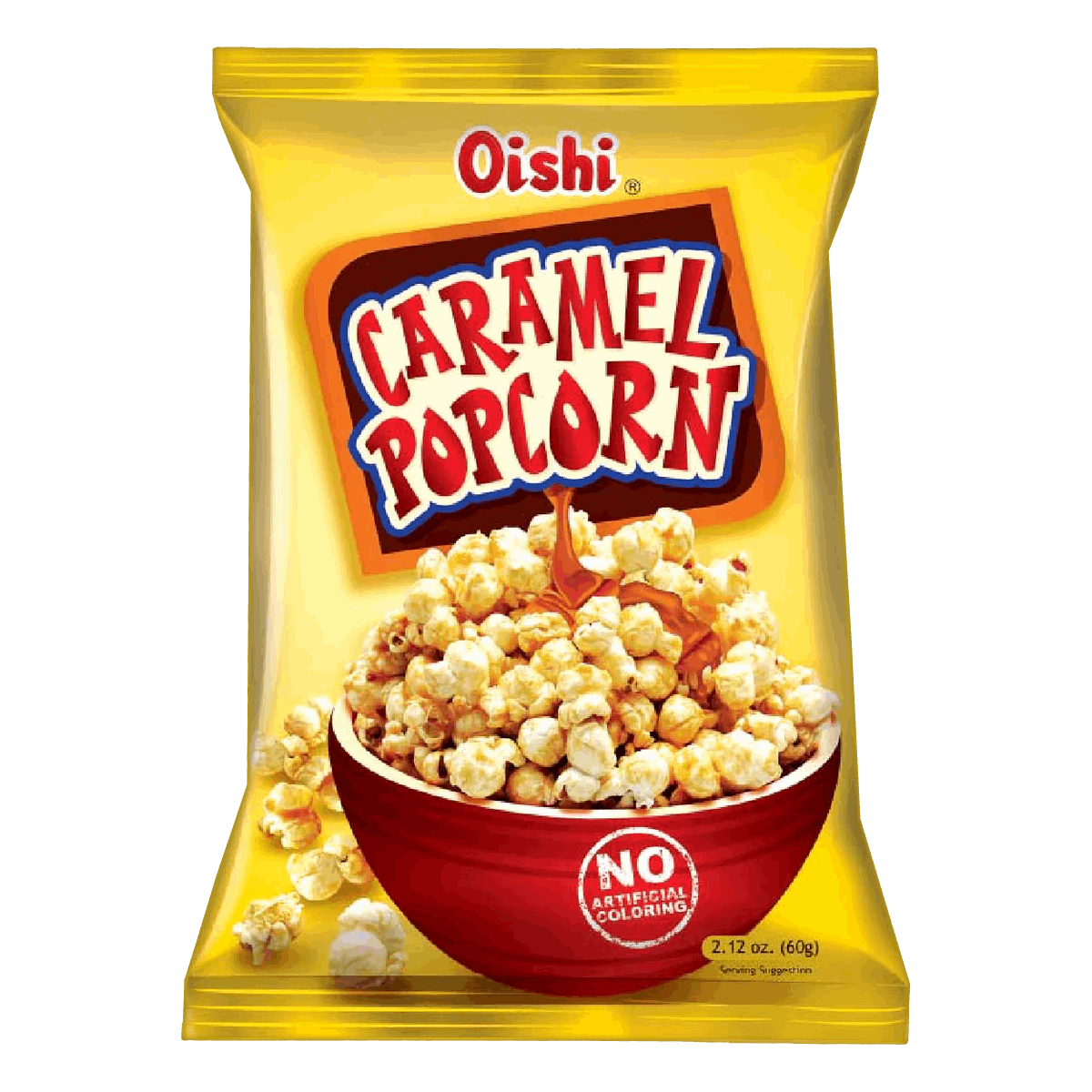 Popcorn Caramel - pop corn al gusto caramello da 60g – About Snack