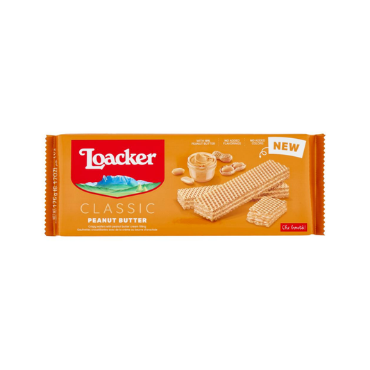 Loacker Peanut Butter da 45gr - Confezione da 25 pezzi