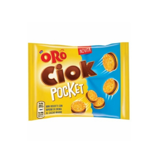 Oro Ciok, Pocket da 40gr - Confezione da 20 pezzi