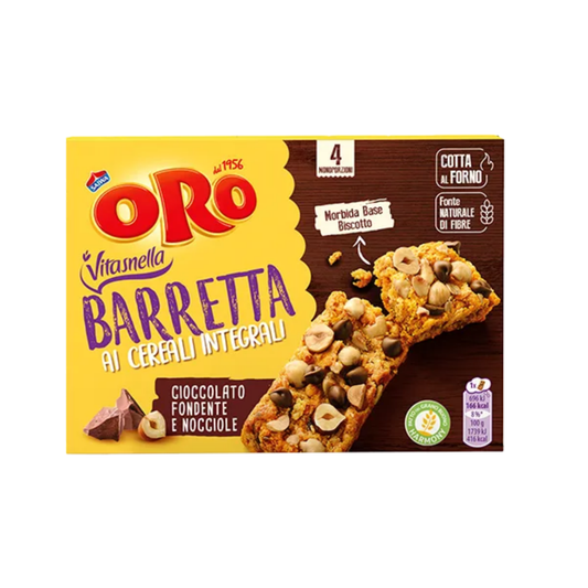 Oro Barretta cioccolato e nocciola da 40gr - Confezione da 25 pezzi