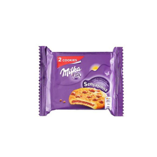 Milka Cookiefilled 2 biscotti da 52 g - Confezione da 24 pezzi