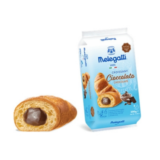 Melegatti Croissant al cioccolato da 50g - Confezione da 6 pezzi