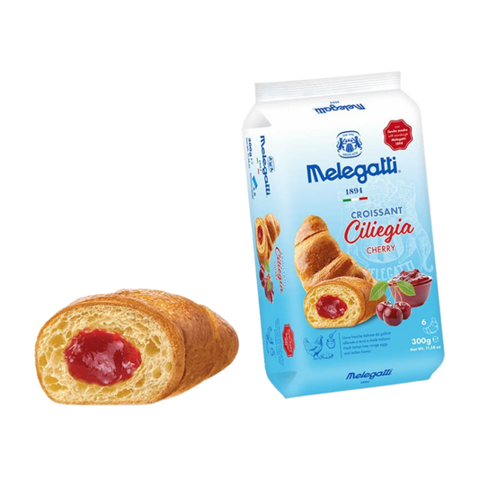 Melegatti Croissant Ciliegia da 50g - Confezione da 6 pezzi