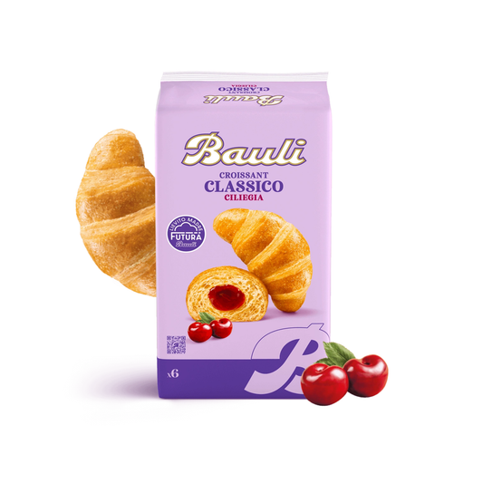 Bauli Croissant Ciliegia da 50 gr - Confezione da 10 pezzi