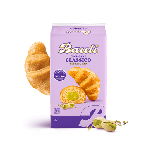 Bauli Croissant Pistacchio da 50 gr - Confezione da 10 pezzi