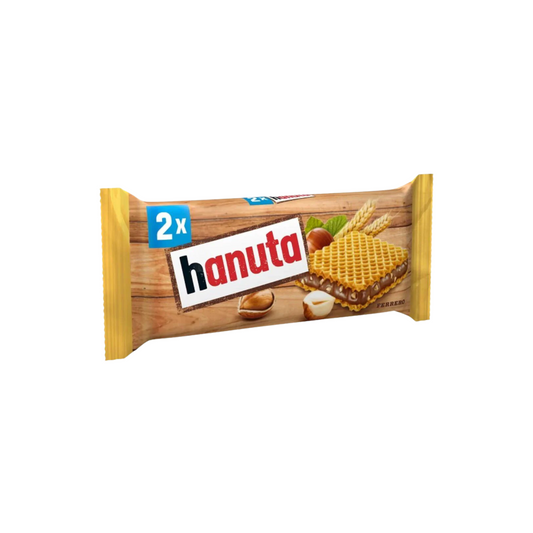 Hanuta x2 nocciola da 44gr - Confezione da 18pezzi