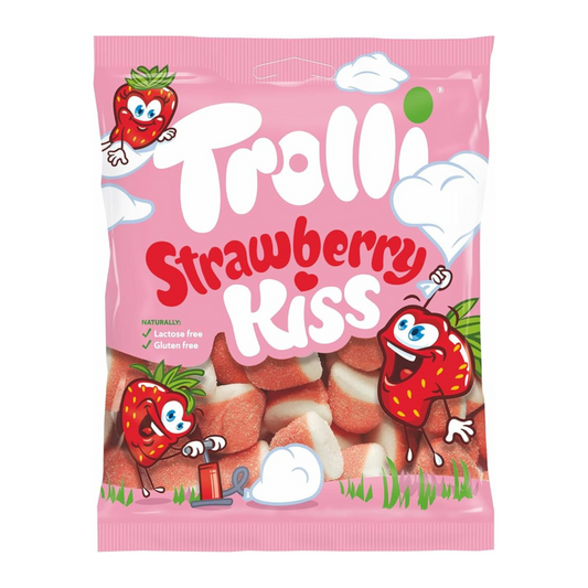 Trolli Kiss Fragola 100gr- Confezione da 12 pezzi