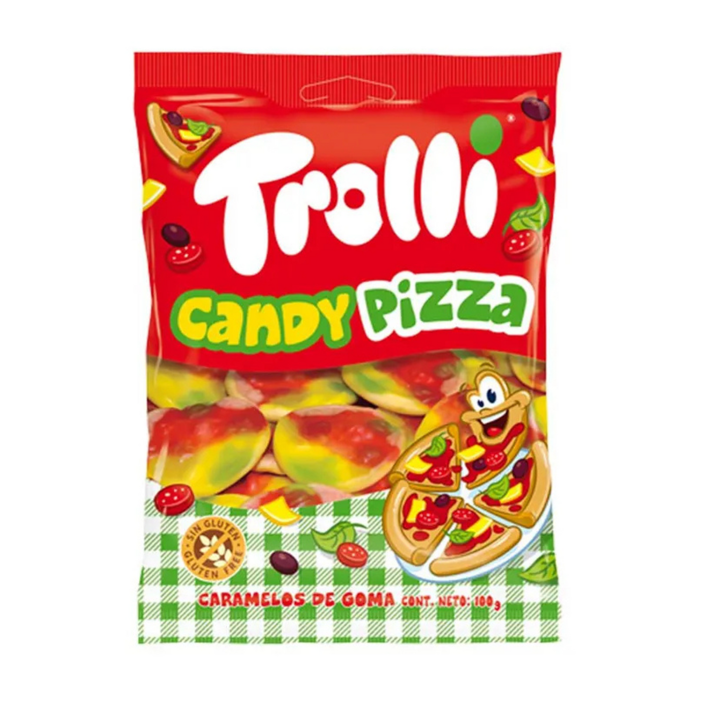 Trolli Candy Pizza 100 gr- Confezione da 12 pezzi