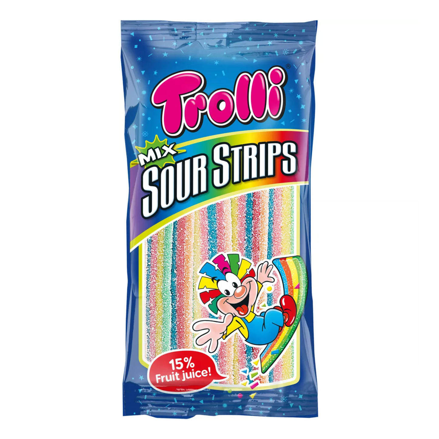 Trolli Mix sour strips 100gr - Confezione da 10 pezzi