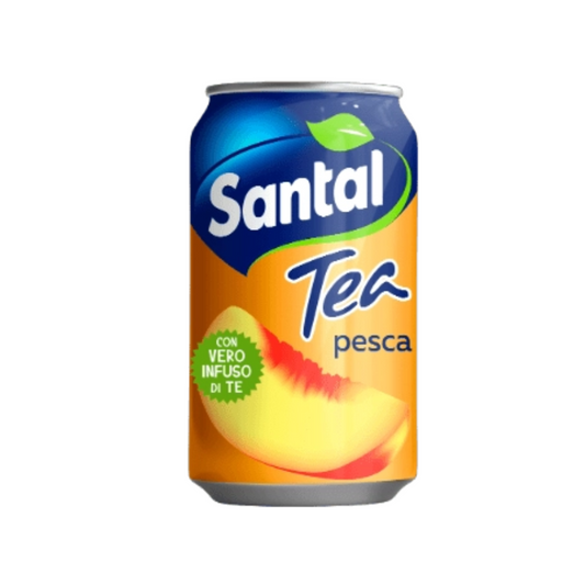 Santal Tea alla Pesca in Lattina 33cl- Confezione da 24 pezzi