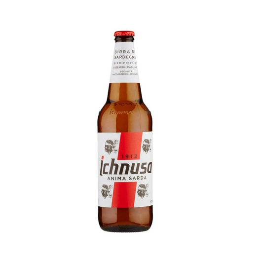 Birra Ichnusa in Vetro 33cl- Confezione da 24 pezzi