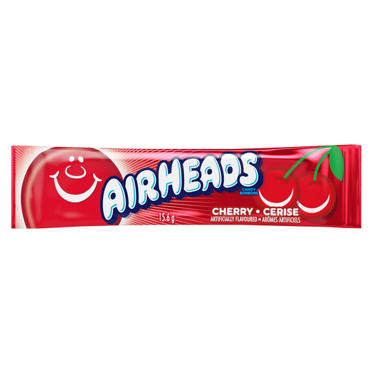 Airheads cherry, caramella a gusto ciliegia da 16g