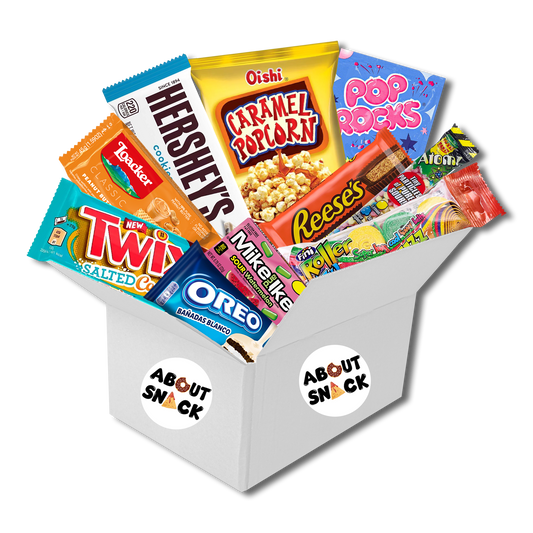 Sweet box da almeno 10 pezzi di snack dolci e caramelle 🧁🍬