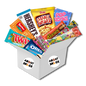 Sweet box da almeno 10 pezzi di snack dolci e caramelle 🧁🍬