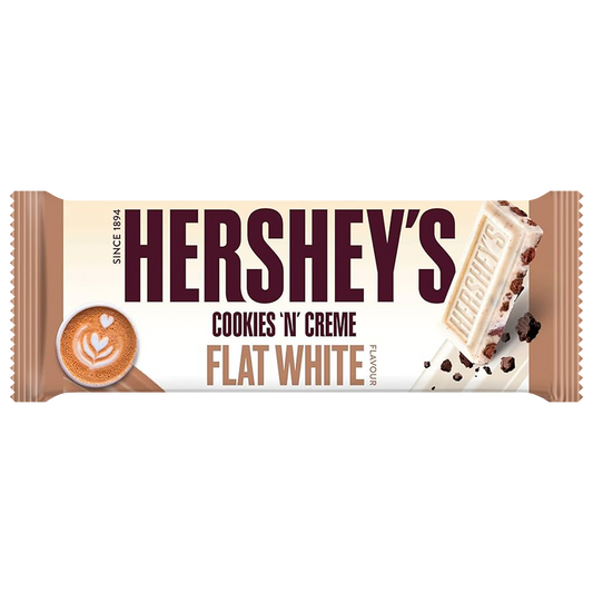 Hershey's barretta cioccolato bianco e caffè da 90g