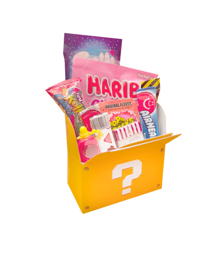 Super Mario candy box, scatola misteriosa con 10 tipi di caramelle diverse