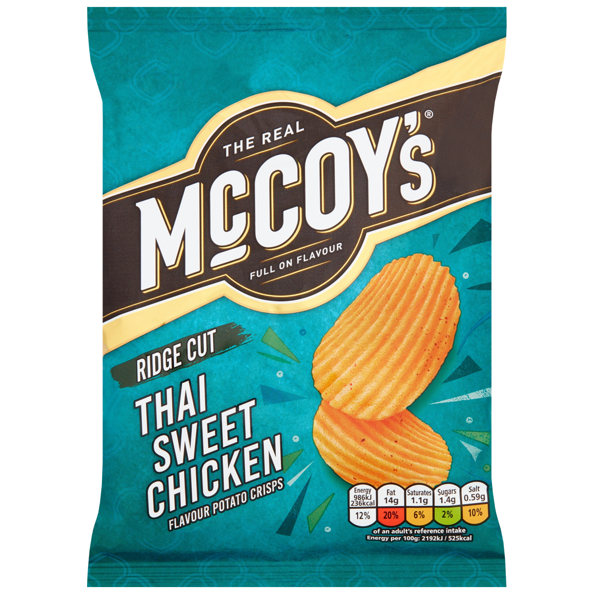 McCoy's Thai sweet chicken - patatine al pollo alla Tailandese da 65g